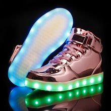 Load image into Gallery viewer, Kidzkickz by Enzi™ - LED Lighted Sneakers
