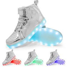 Load image into Gallery viewer, Kidzkickz by Enzi™ - LED Lighted Sneakers
